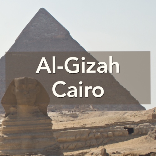 Egypt-Gizah Plateau at Cairo